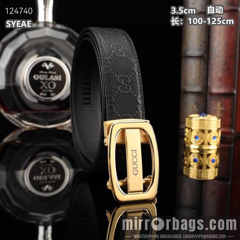 Replica Gucci belt 35mmX100-125cm 8L33