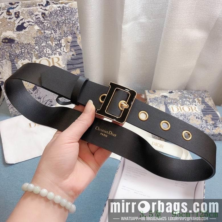 Replica Dior Belt 34mmX95-125cm 7D06