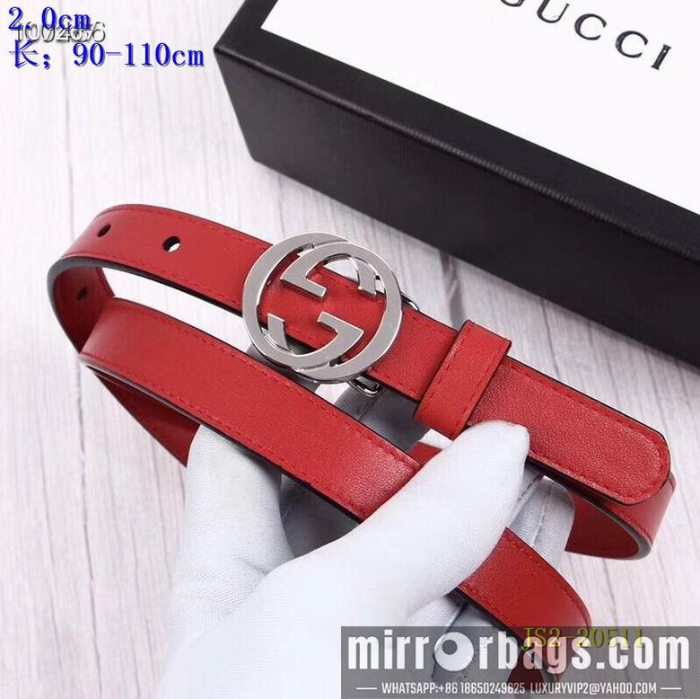 Replica Gucci belt 20mm 90-110cm 8L01