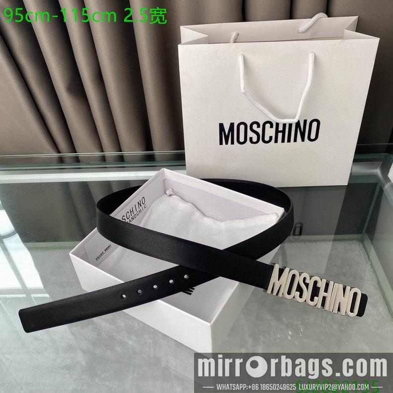 Replica Moschino belt 25mmX95-115cm 7D