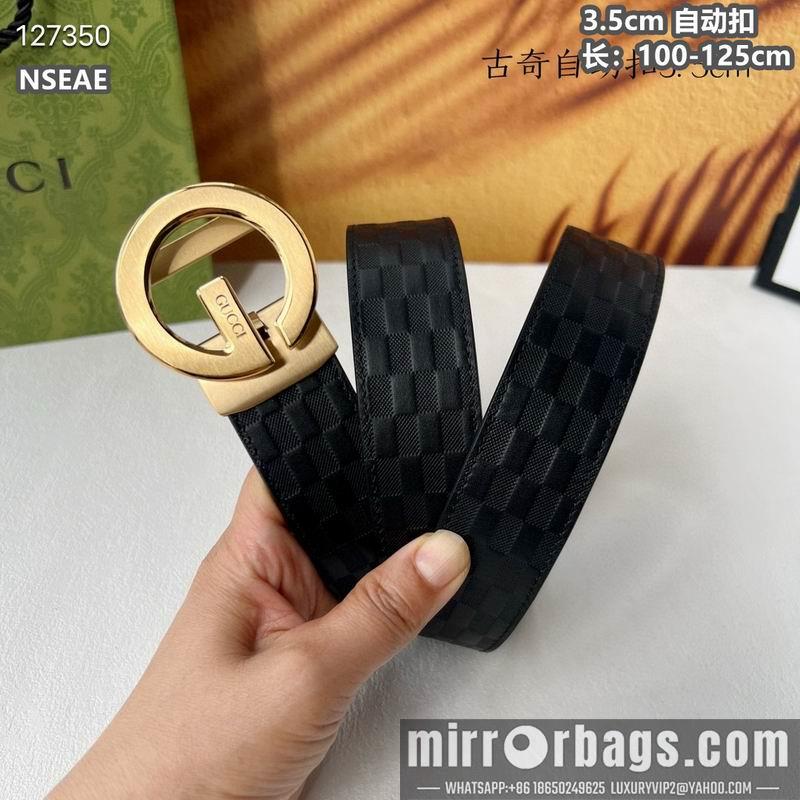 Replica Gucci belt 35mmX100-125cm 8L79