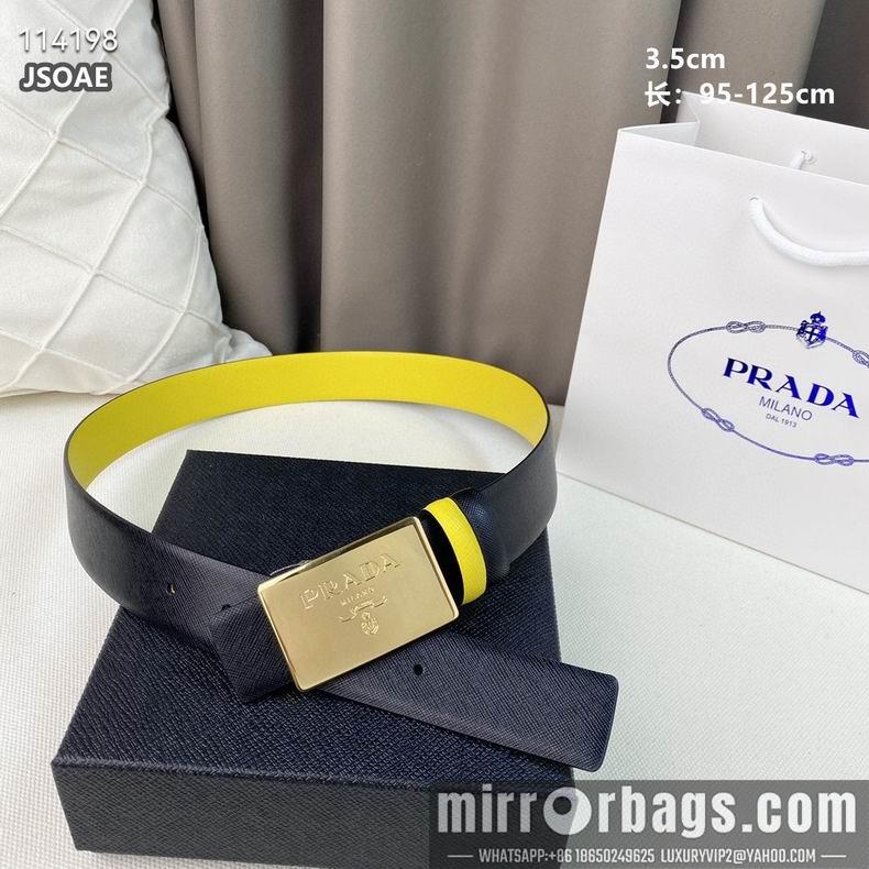 Replica Prada belt 35mmX95-125CM 8L22