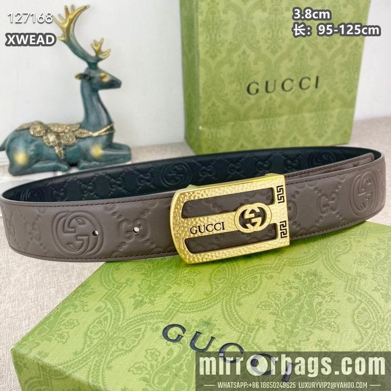 Replica Gucci belt 38mmX95-125cm 8L45