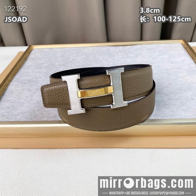 Replica Hermes belt 38mmX100-125cm 8L25