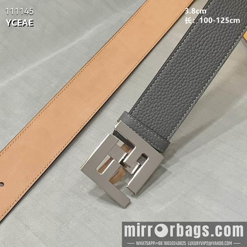 Replica Fendi Belt 38mmX100-125CM 8L08