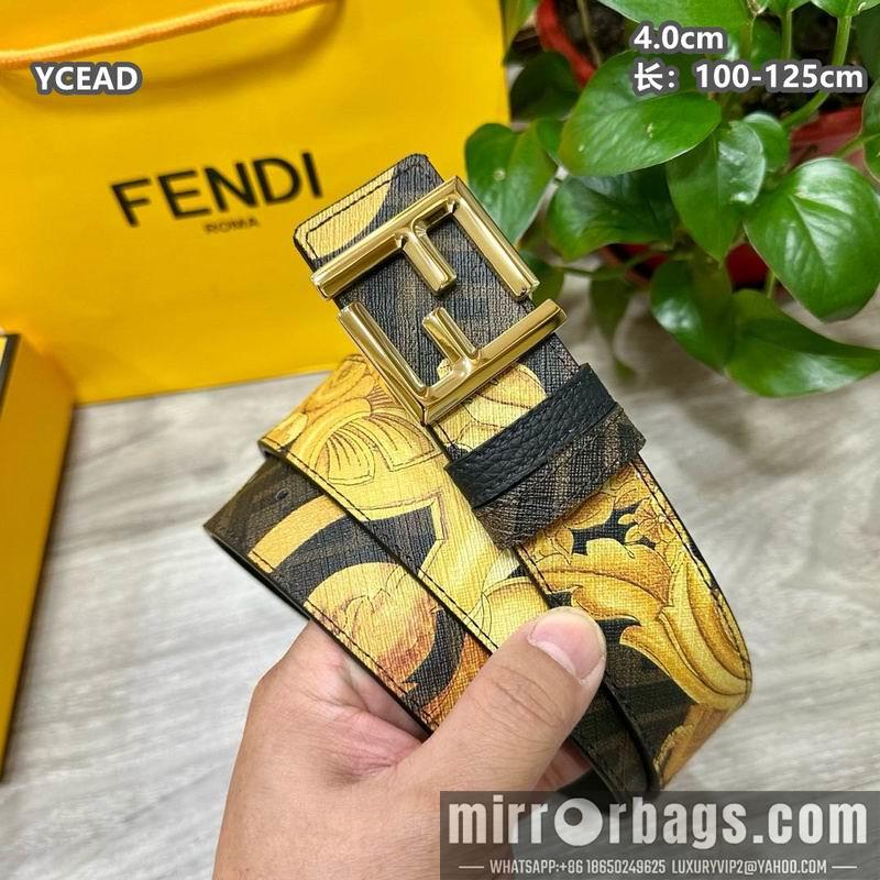 Replica Fendi belt 40mmX100-125cm 8L147