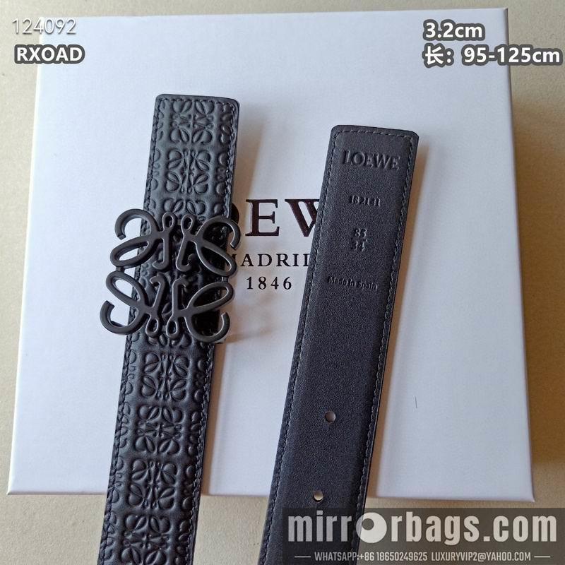 Replica Loewe belt 32mmX95-125cm 8L02