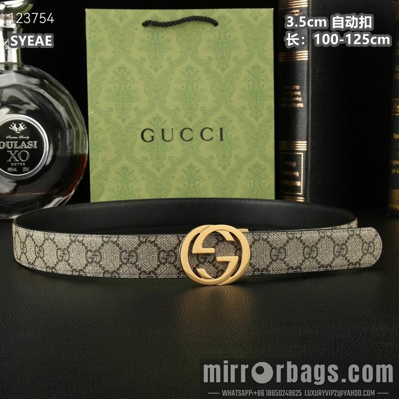 Replica Gucci belt 35mmX100-125cm 8L56