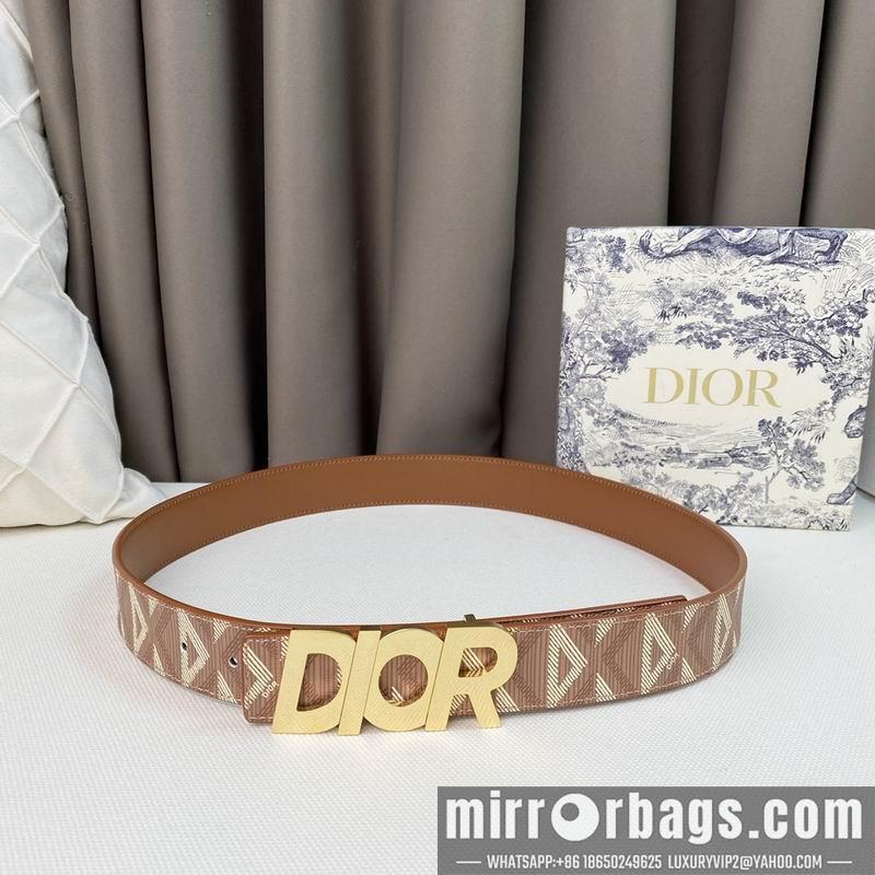 Replica Dior belt 35mmX95-135cm 7D26