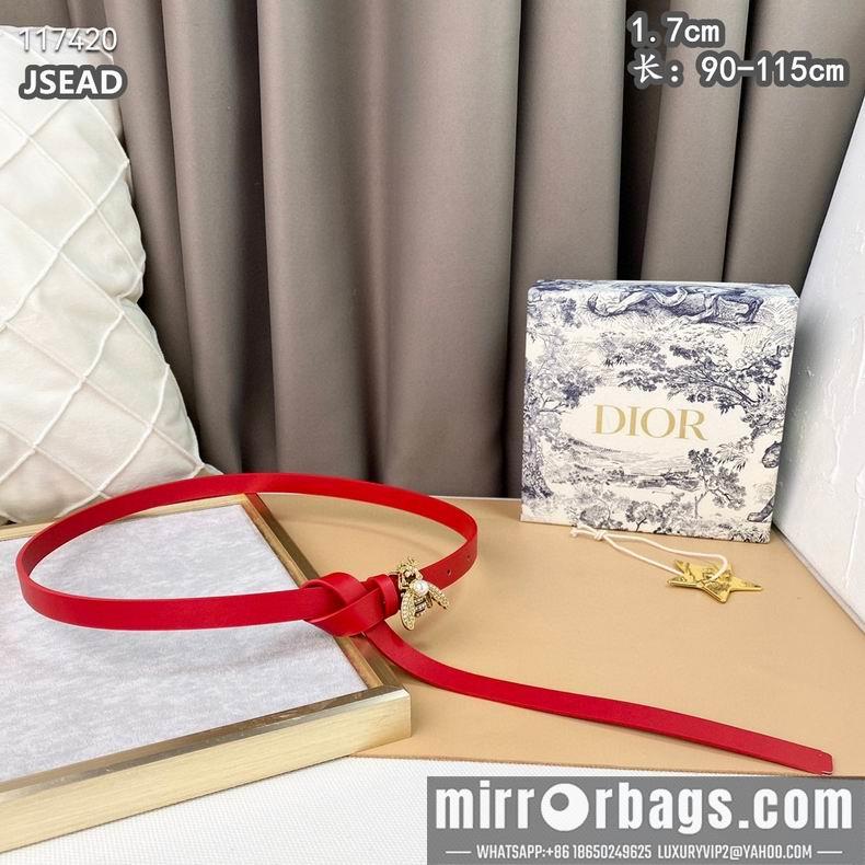 Replica Dior belt 17mmX90-115cm 8L02