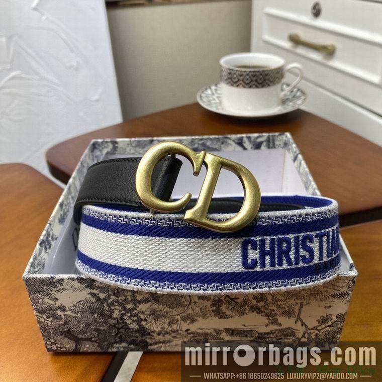 Replica Dior belt 35mmX95-125cm 7D02