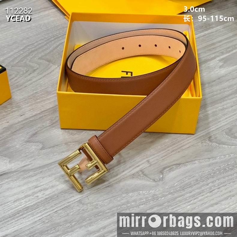 Replica Fendi Belt 30mmX95-115cm 8L08