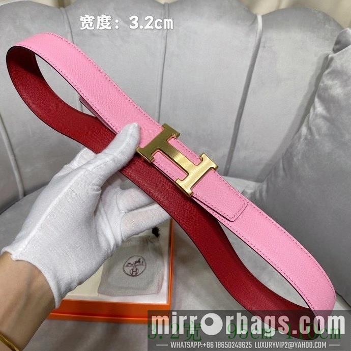 Replica Hermes Belt 32mmX95-110cm 7D18