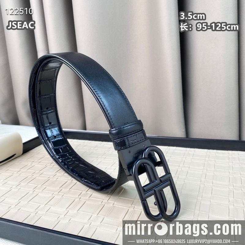 Replica Balenciaga belt 35mmX95-125cm 8L10