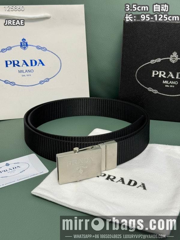 Replica Prada belt 35mmX95-125cm 8L51