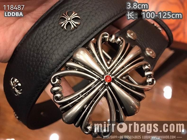 Replica Chrome Hearts belt 38mmX100-125cm 8L03
