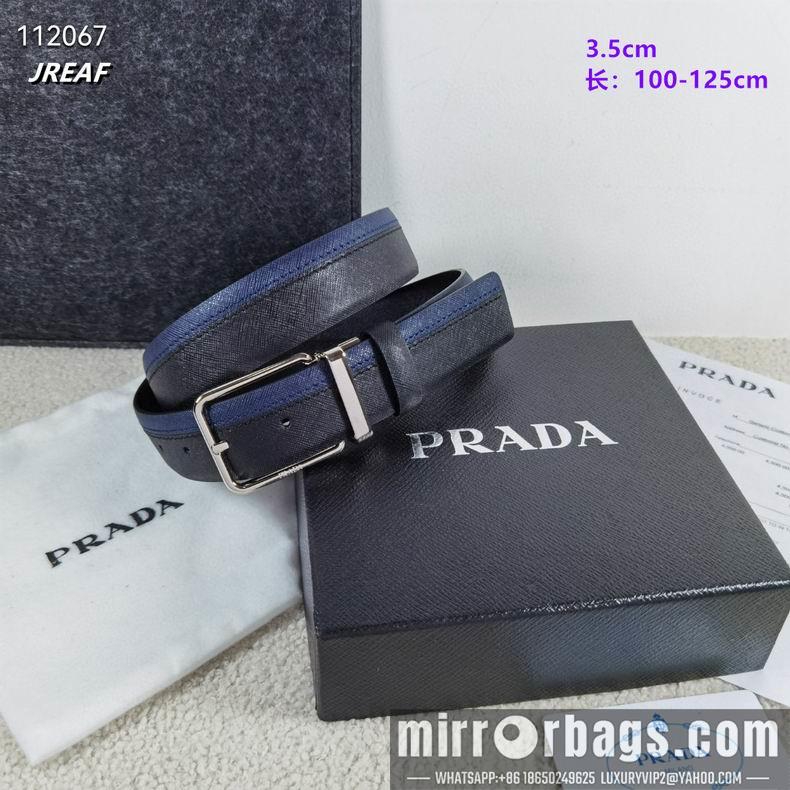 Replica Prada belt 35mmX100-125cm 8L05