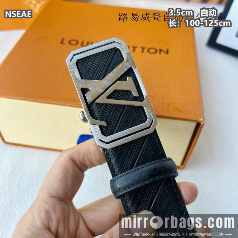 Replica LV belt 35mmX100-125cm 8L80