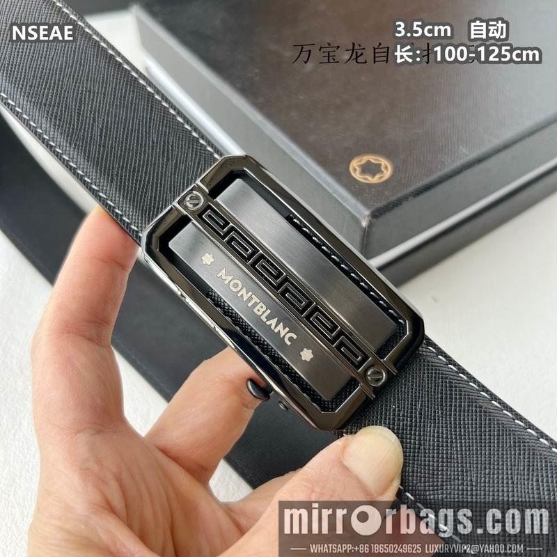 Replica Montlanc belt 35mmX100-125cm 8L68