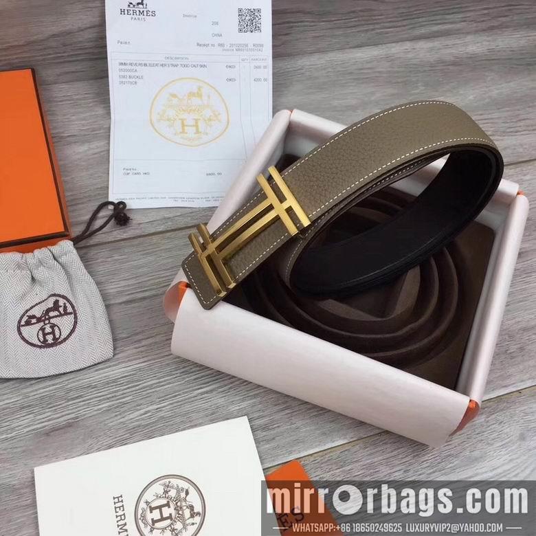 Replica Hermes Belt 38mmX100-125cm 7D07