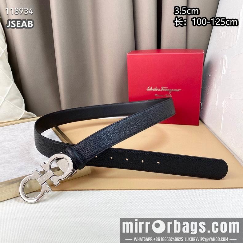 Replica Ferragamo belt 35mmX100-125cm 8L01