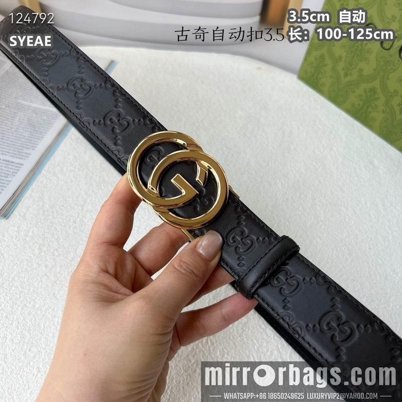 Replica Gucci belt 35mmX100-125cm 8L17