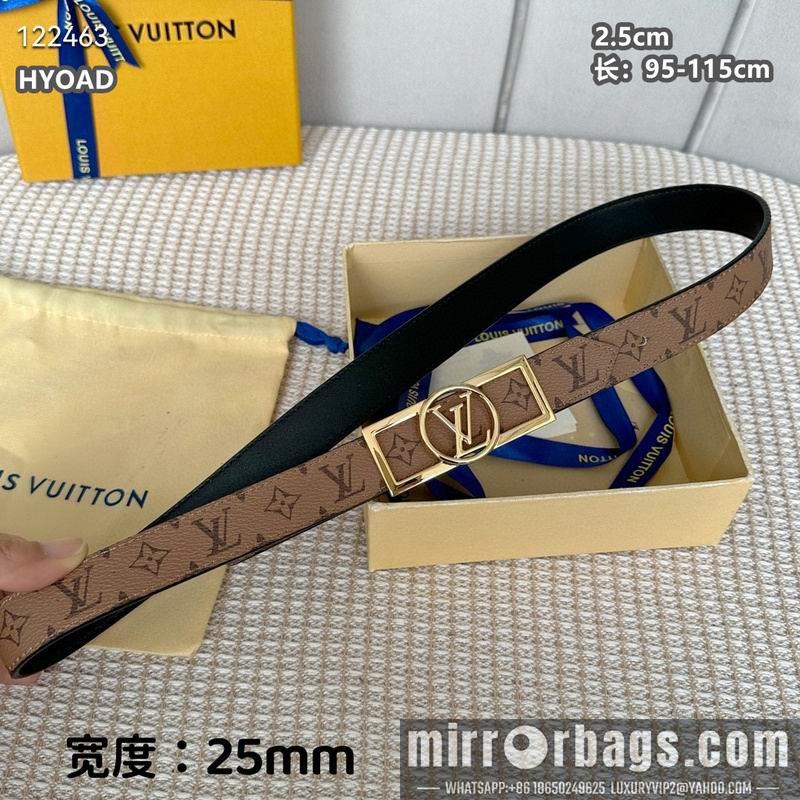 Replica LV belt 25mmX95-115cm 8L15
