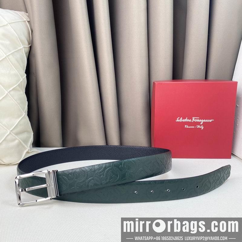 Replica Ferragamo belt 35mmX95-125cm 7D21