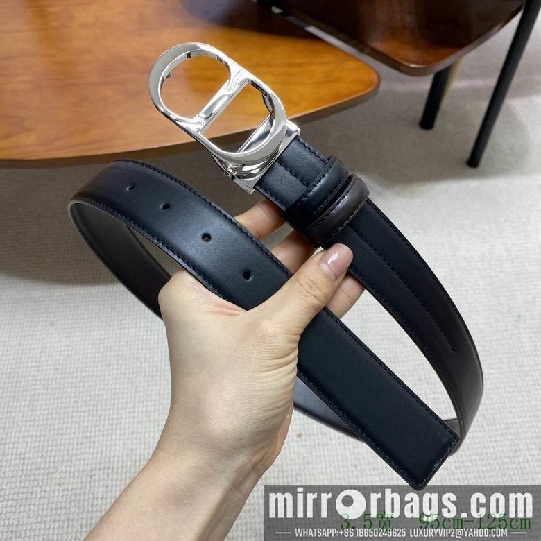 Replica Dior Belt 34mmX95-125cm 7D08