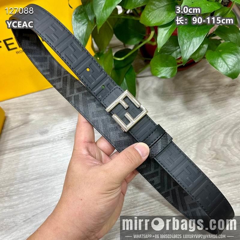 Replica Fendi belt 30mmX90-115cm 8L24