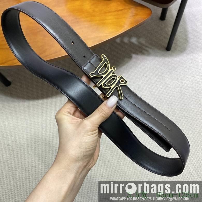 Replica Dior Belt 34mmX95-125cm 7D07