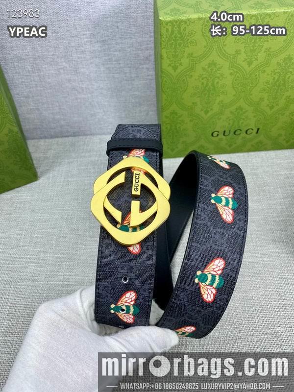 Replica Gucci belt 40mmX95-125cm 8L109