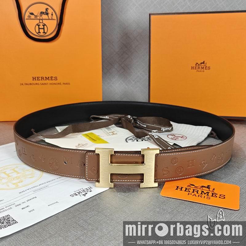 Replica Hermes belt 38mmX90-125cm lb03