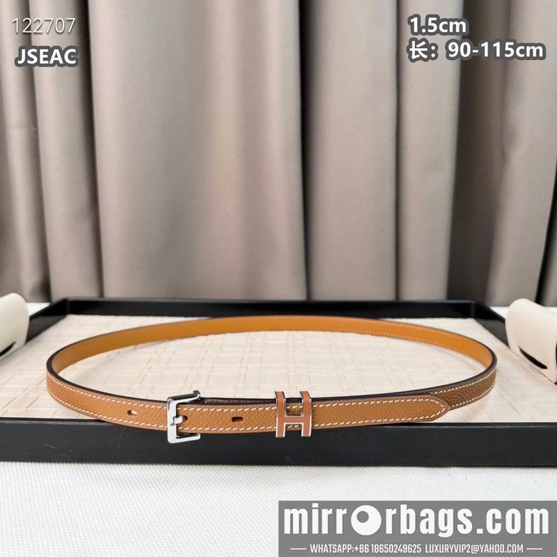 Replica Hermes belt 15mmX90-115cm 8L04