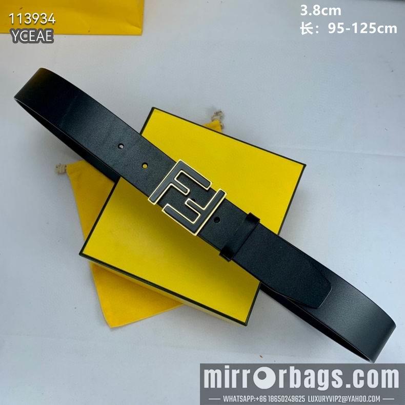 Replica Fendi Belt 38mmX95-125cm 8L04