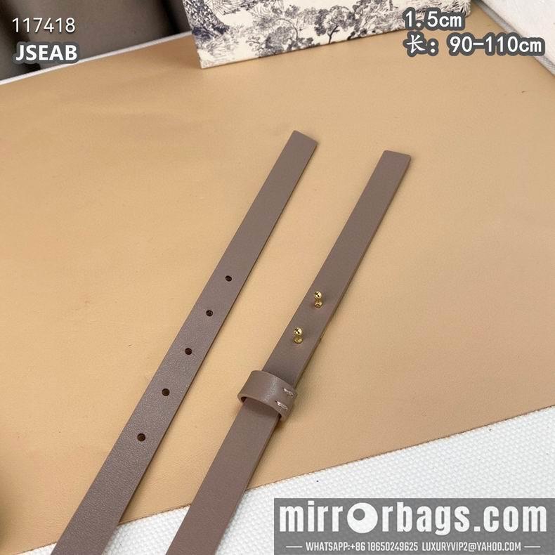 Replica Dior belt 15mmX90-110cm 8L01
