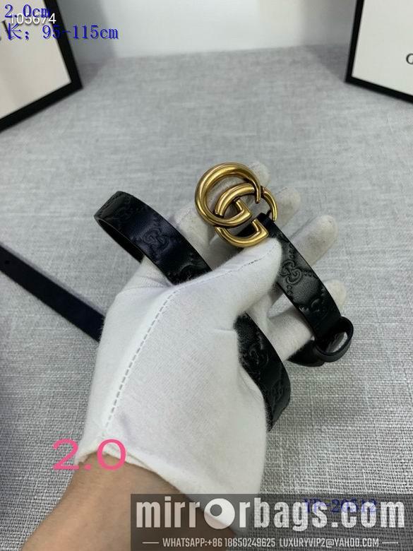 Replica Gucci belt 20mm 95-115cm 8L02
