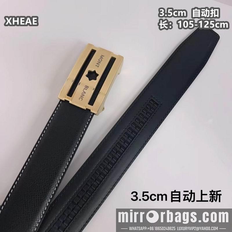 Replica Montlanc belt 35mmX100-125cm 8L84