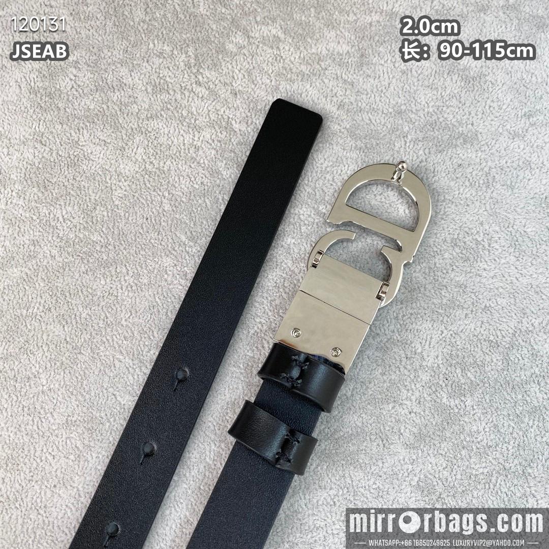 Replica Dior belt 20mmX90-115cm 8L072001