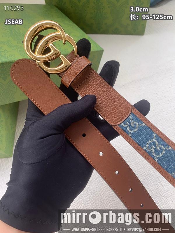 Replica Gucci belt 30mmX95-125cm  8L16