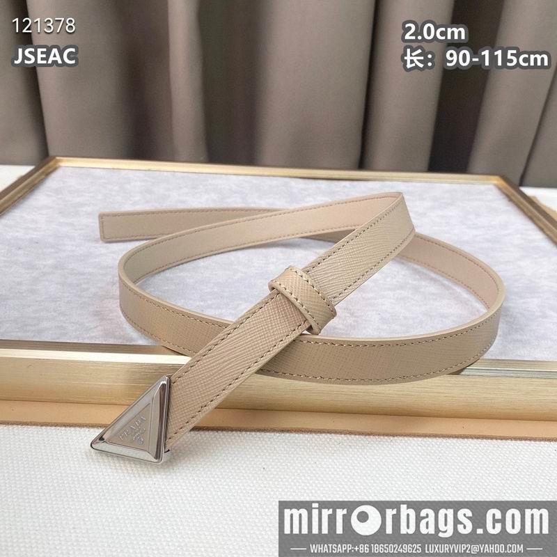 Replica Prada belt 20mmX90-115cm 8L04