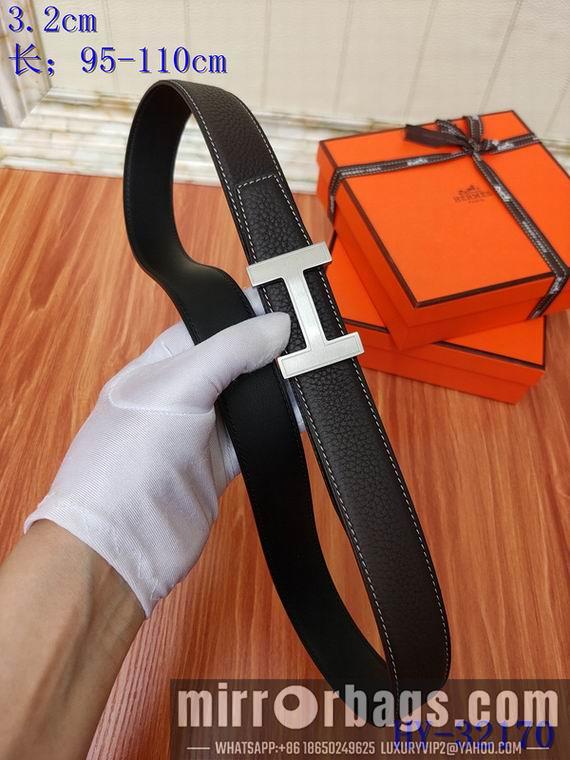 Replica Hermes Belt 32mmX95-110cm 8L08