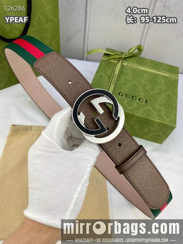 Replica Gucci belt 40mmX95-125cm 8L63