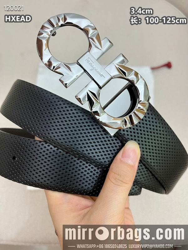 Replica Ferragamo belt 34mmX100-125cm 8L01