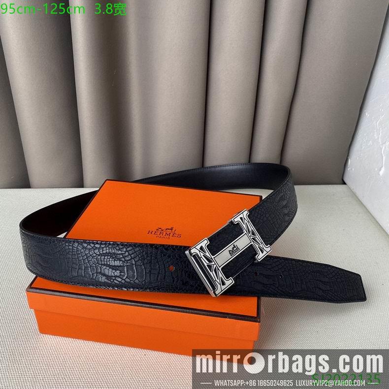 Replica Hermes Belt 38mmX95-125cm 7D112