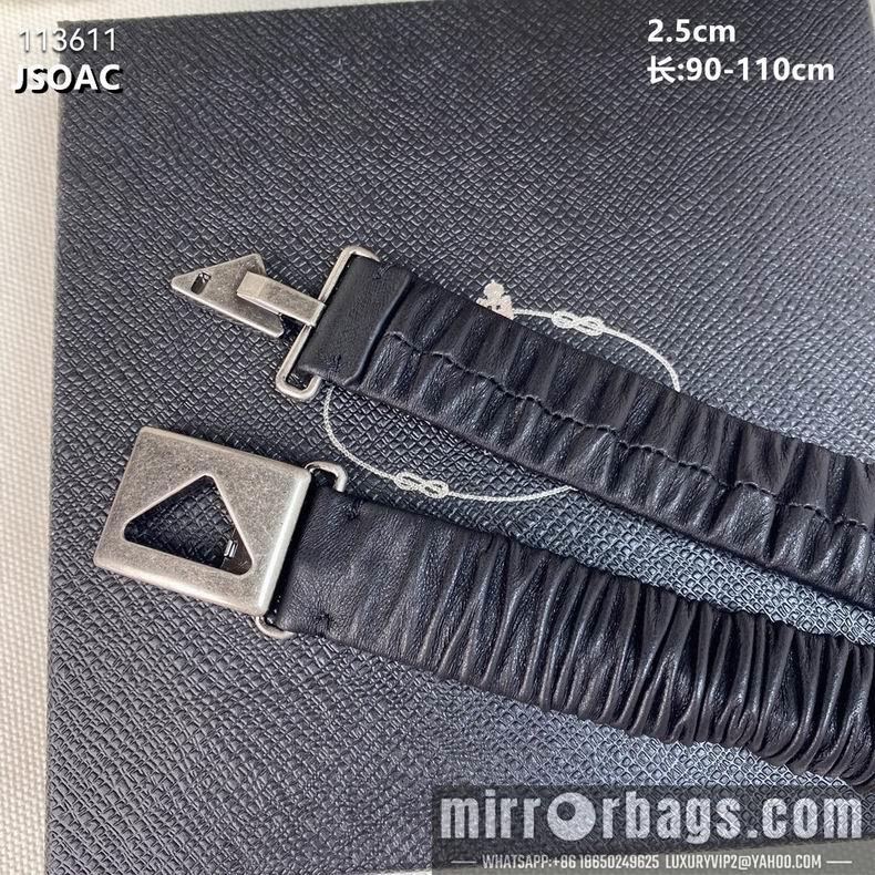 Replica Prada belt 25mmX90-110cm 8L082501
