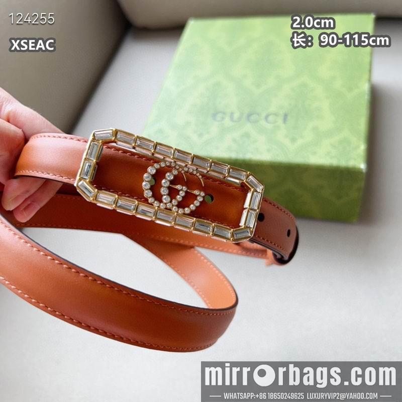 Replica Gucci belt 20mmX90-115cm 8L17