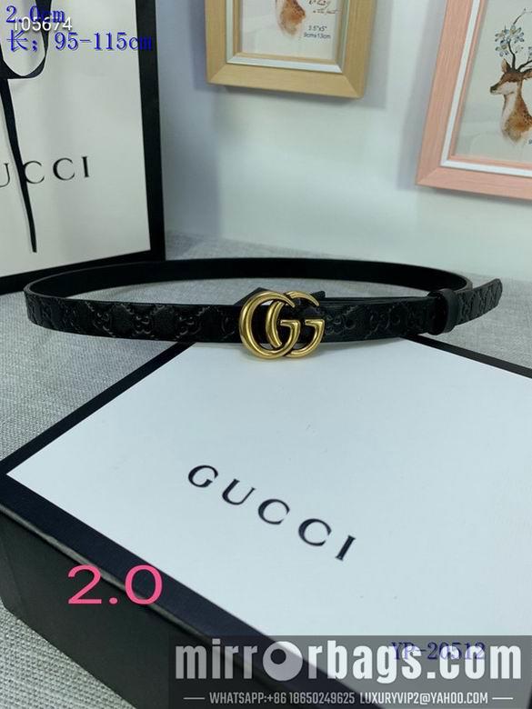 Replica Gucci belt 20mm 95-115cm 8L02