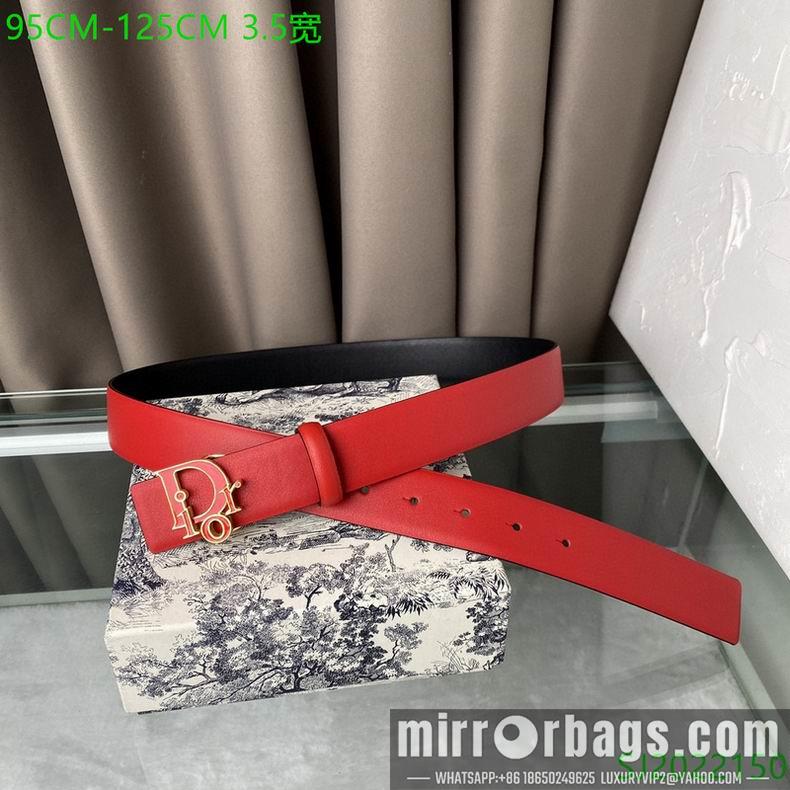 Replica Dior belt 35mmX95-125cm 7D14