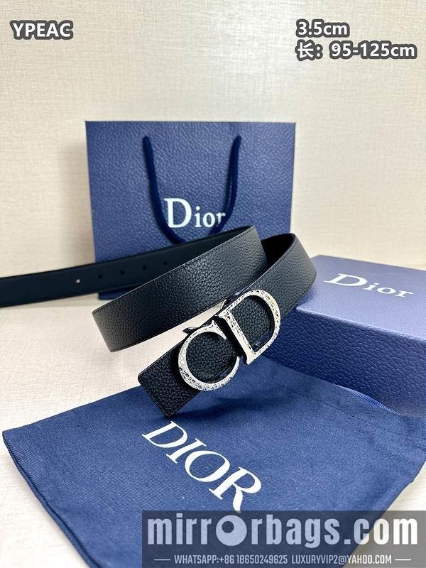 Replica Dior belt 35mmX95-125cm 8L37